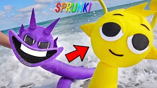 All INCREDIBOX SPRUNKI Fun at The Beach MONSTER DURPLE SPRUNKI [upl. by Crain]