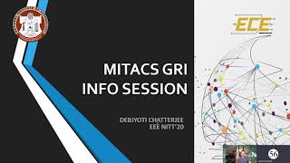 MITACS GRI INFO Session presented by ECE Association NIT Trichy [upl. by Ramos]