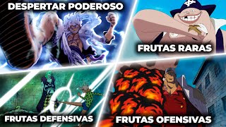 Las FRUTAS del DIABLO más RÁPIDAS DEFENSIVAS OFENSIVAS BIZARRAS etc de ONE PIECE [upl. by Ichabod]