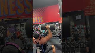 Seated shoulder presses 125 lb dumbbells [upl. by Kus]