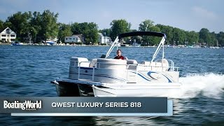 Qwest Luxury Series 818 – Boat Test [upl. by Tiedeman592]