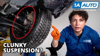 Clunking noise coming from the front of your car or truck Steps to identify suspension issue [upl. by Auberbach]