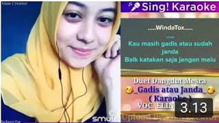 Gadis atau Janda Duet Karaoke Tanpa Vokal [upl. by Cath223]