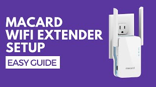 Macard WiFi Extender Setup [upl. by Nnhoj]