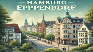 Hamburg Eppendorf Germany 🇩🇪 2024 WALKING TOUR  4k 60fps HDR [upl. by Schoening835]