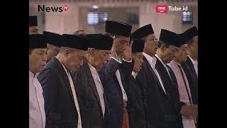 Pelaksanaan Sholat Idul Fitri 1438 Hijriah di Masjid Istiqlal  iNews Pagi 2506 [upl. by Nagram]