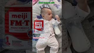 Best formula milk  meiji Fmt youtubeshorts baby cutebaby viralvideo reels [upl. by Nodarb]