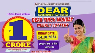 LOTTERY SAMBAD DEAR 8 PM 14102024 NAGALAND LOTTERY LIVE DEAR LOTTERY LIVE LOTTERY SAMBAD LIVE [upl. by Lilas]