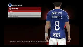 KIT HOME EC CRUZEIRO 202223  PES 2017  BY PHYLYP ARAÚJO [upl. by Reste527]