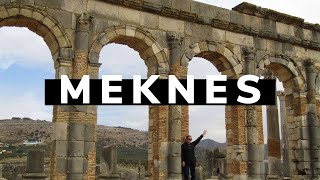 MOROCCOS ROMAN RUINS 🇲🇦🏛 MEKNES  Travel Vlog [upl. by Kosse]