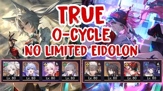 HSR MoC 26 TRUE ZERO CYCLE  E0S1 Feixiao E0S1 Rappa  No Limited Eidolon  01乱破3金0t [upl. by Radu446]