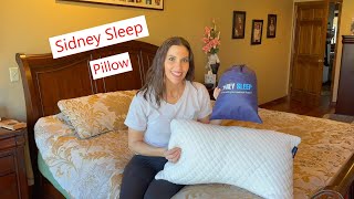 Sidney Sleep Pillow adjustable contoured and soft pillow sleep [upl. by Odnanreh]