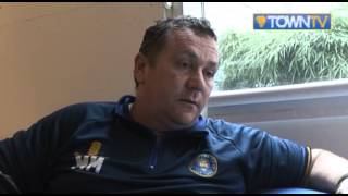 Micky Mellon on Josh Ginnelly  Town TV [upl. by Ecnaiva]