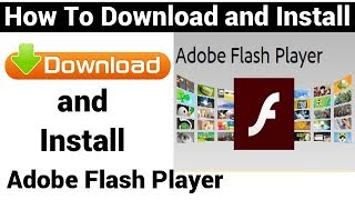 How To Download and Install Adobe Flash Player Problems SOLVED Windows 7810 in Hindi 2018 [upl. by Asselim]