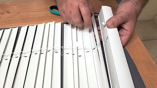 People are cutting up their ugly window blinds for a brilliant new idea [upl. by Mord]