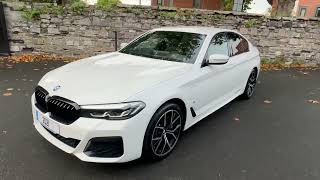 2021 BMW 530e M SPORT WITH UPGRADED PRO PACKAGE AND FULL BMW SERVICE HISTORY [upl. by Nauqahs446]