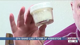 EPA bans last form of asbestos used in US [upl. by Eikkin241]