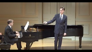 Ian Bostridge sings quotWinterreisequot Moscow 2010 [upl. by Southard910]