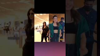 Katrina kaif VS Rashmika mandanna public place shorts [upl. by Dannye942]