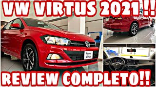 Virtus 2021  Vw virtus 2021 comfortline  Review completo  Revisión completa  En español [upl. by Rases210]