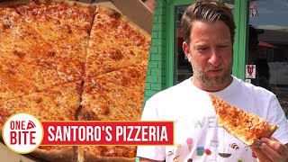 Barstool Pizza Review  Santoros Pizzeria Tampa FL [upl. by Maidel644]