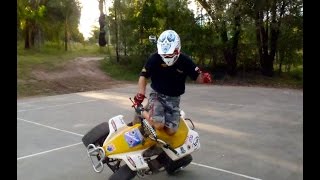 Suzuki lt80 Paul Hannam trick riding quad [upl. by Audris]