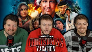 NATIONAL LAMPOONS CHRISTMAS VACATION was SUCH a FUNNY Christmas movie Movie ReactionCommentary [upl. by Emyam]