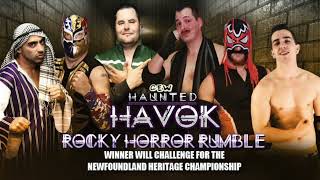 CEW  2019 Rocky Horror Rumble Match  Haunted Havok  St Johns NL  20191025 [upl. by Jules]