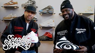 Shaq And Allen Iverson Go Sneaker Shopping With Complex [upl. by Ilowell]