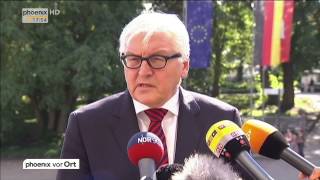 UkraineKrise Statements von Steinmeier Özdemir Seibert amp Schockenhoff am 03092014 [upl. by Westbrooke]