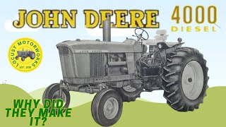 John Deere 4000 What Made it different from the 4020 and 3020 [upl. by Letnwahs124]