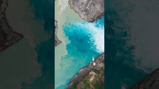 Confluencia Baker y Neff patagonia riobaker puertobertrand chile drone fotografiadenaturaleza [upl. by Pilihp327]