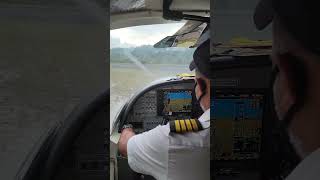 Cockpit View Starting The Cessna Grand Caravan At Kaieteur Falls shorts [upl. by Deevan]