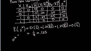 The Maximum Likelihood Estimator for Variance is Biased Example [upl. by Anoed]