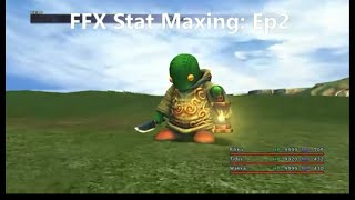 Final Fantasy X Stat Maxing Guide Episode 2 Don Tonberry Trick and Kottos [upl. by Arrik]