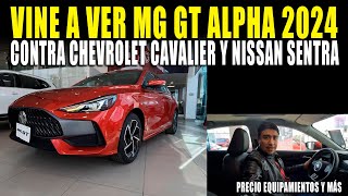 MG GT 2024 🔥 EXCELENTE COSTO BENEFICIO 🔴 CONTRA NISSAN SENTRA 2024 [upl. by Ticon]