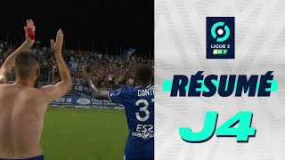 Résumé 4ème journée  Ligue 2 BKT  20232024 [upl. by Brouwer]