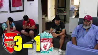 ARSENAL vs LIVERPOOL 31 LIVE FAN REACTION  EMBARRASSING PERFORMANCE WHAT WAS THAT [upl. by Cecile231]