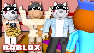 CRAZY HEIST MAP IN ROBLOX PIGGY Piggy With Friends [upl. by Arocal]