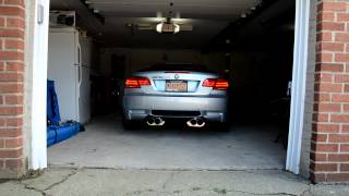 Motorcepts Johns ESS supercharged M3 w RPI GTC exhaust cold start [upl. by Buffo]