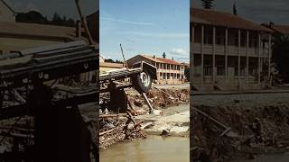 September 22 1992 VaisonlaRomaine is Devastated by Floodwaters [upl. by Lewendal]