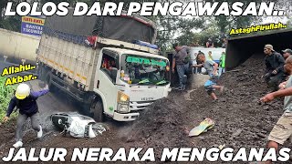 JALUR NERAKA MENGGANAS  Korban Berjatuhan Truk Seruduk Tumpahan Batubara Sitinjau Lauik Terbaru [upl. by Eyde324]