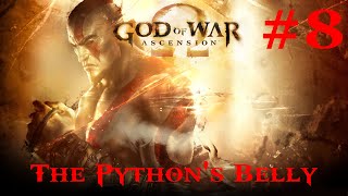 God of War Ascension 100 Walkthrough Part 8  The Pythons Belly PS5 No Commentary [upl. by Ecinnaj]