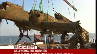 Raising of the Dornier 17 two reports 10th June 2013 [upl. by Zelda]