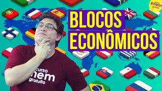 BLOCOS ECONÔMICOS  Resumo de Geografia para o Enem Professor Raphael Carrieri [upl. by Raphaela]