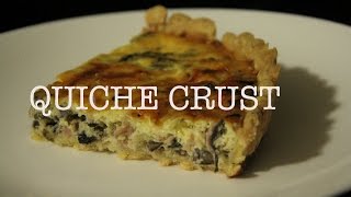 Quiche Crust  How to make quiche crust [upl. by Acirrej]