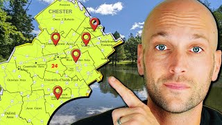 Top 5 Places To Live In Chester County Pennsylvania [upl. by Ewald]