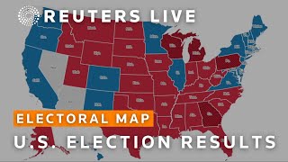 LIVE US presidential election 2024 results  REUTERS [upl. by Areis]