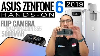 HandsOn Preview Asus Zenfone 6 2019 Kamera Keren Kencang Harga OK  Indonesia [upl. by Arvad]