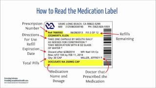 How to read a medication label [upl. by Tager440]